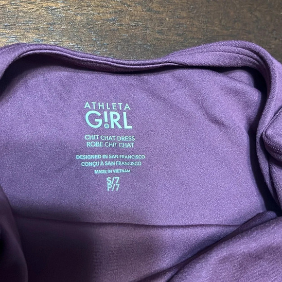 Athleta Girl Chit Chat Robe Dress Size 7 Long Sleeve In - Picture 9 of 9